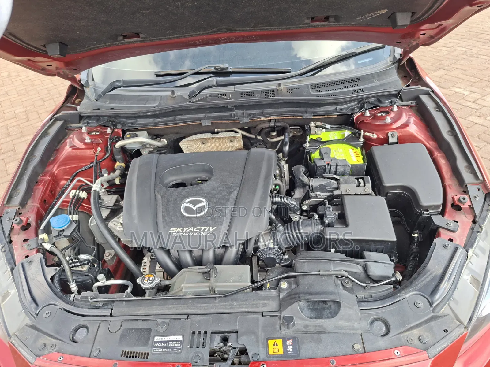 Mazda Axela 2016 Red