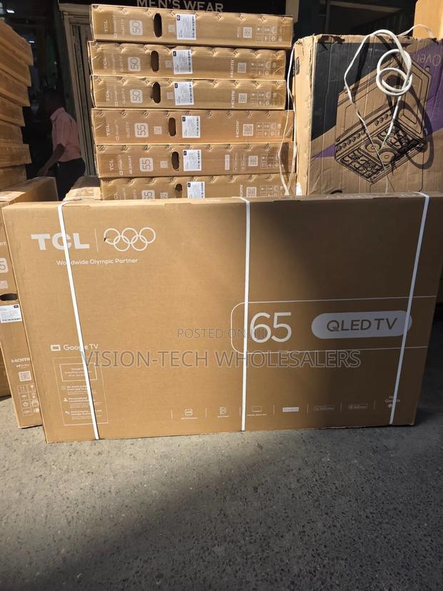 TCL 65"  QLED 4K Google TV With Dolby Atom