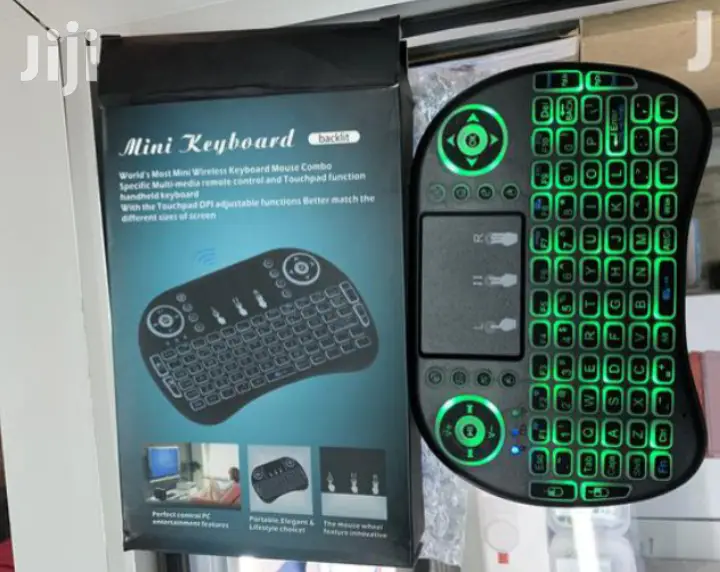 Wireless Mini Keyboard With Tourch Pad for Smart Tvs.