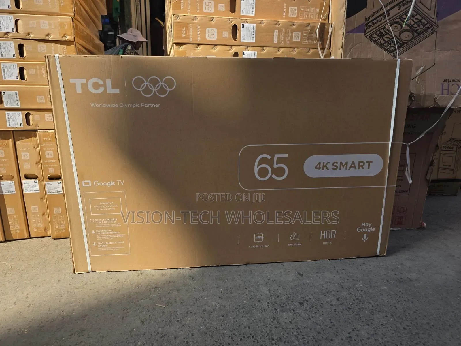 TCL 65" Smart 4k Google TV HDR