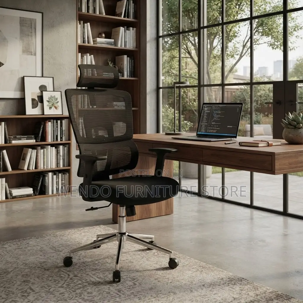 Office Chairs; Recliner Mesh Orthopedic Executive Seat