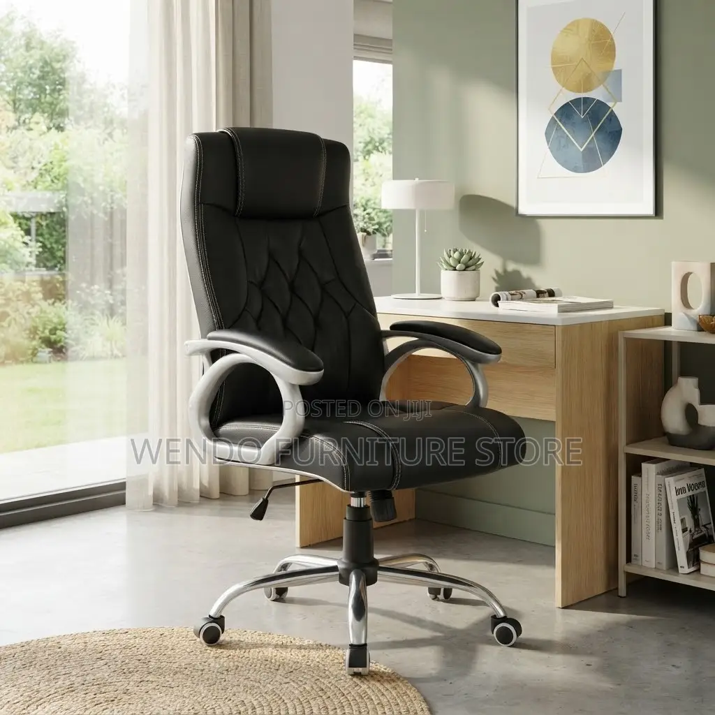 Office Chairs; High Back Executive Leather Recliner Offices Chairs
