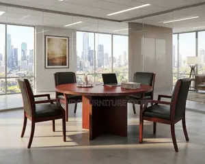 Office Table; Wooden 120cm Conference Boardroom Table