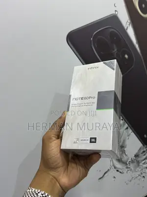 New Infinix Note 60 Pro 256 GB Black