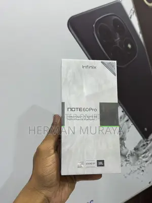 New Infinix Note 60 Pro 256 GB Black