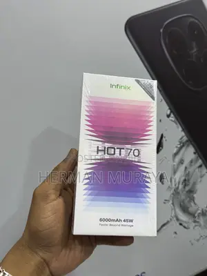 New Infinix Hot 70 256 GB Black