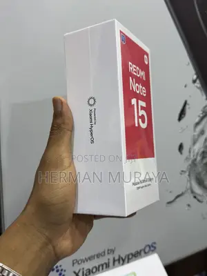 New Xiaomi Redmi Note 15 128 GB Black