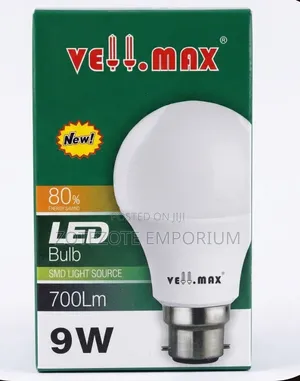 Vellmax 9w AC Led Bulbs-Pack of 10