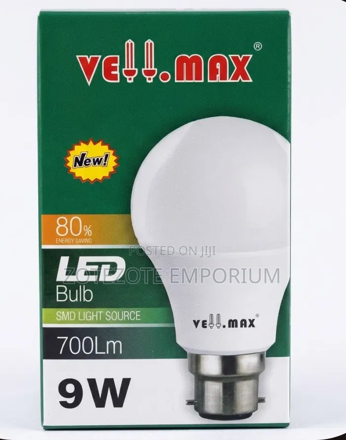 Vellmax 9w AC Led Bulbs-Pack of 10