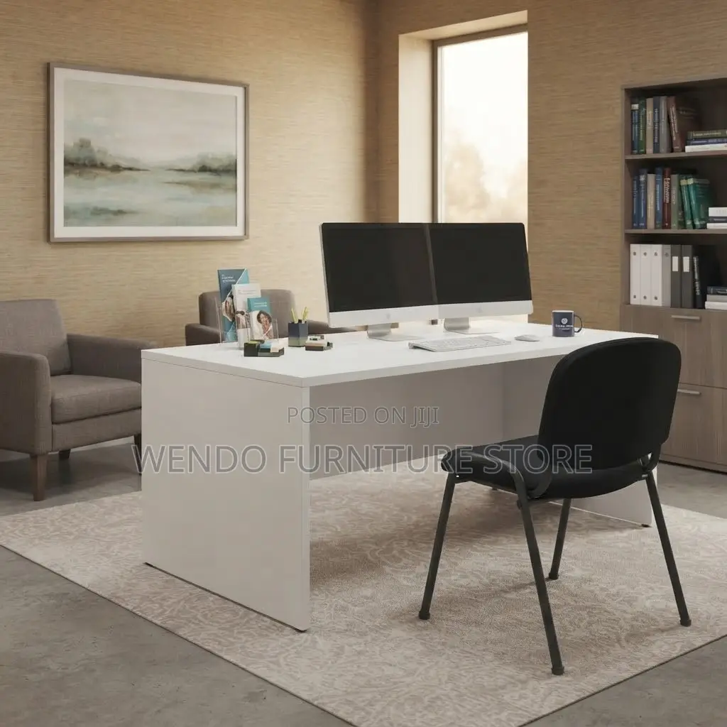 Office Chairs; Black Tosca Fabric Reception Seat