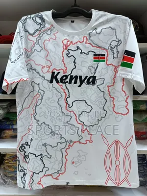 Kenya White Rugby 7s Away Jersey 2026