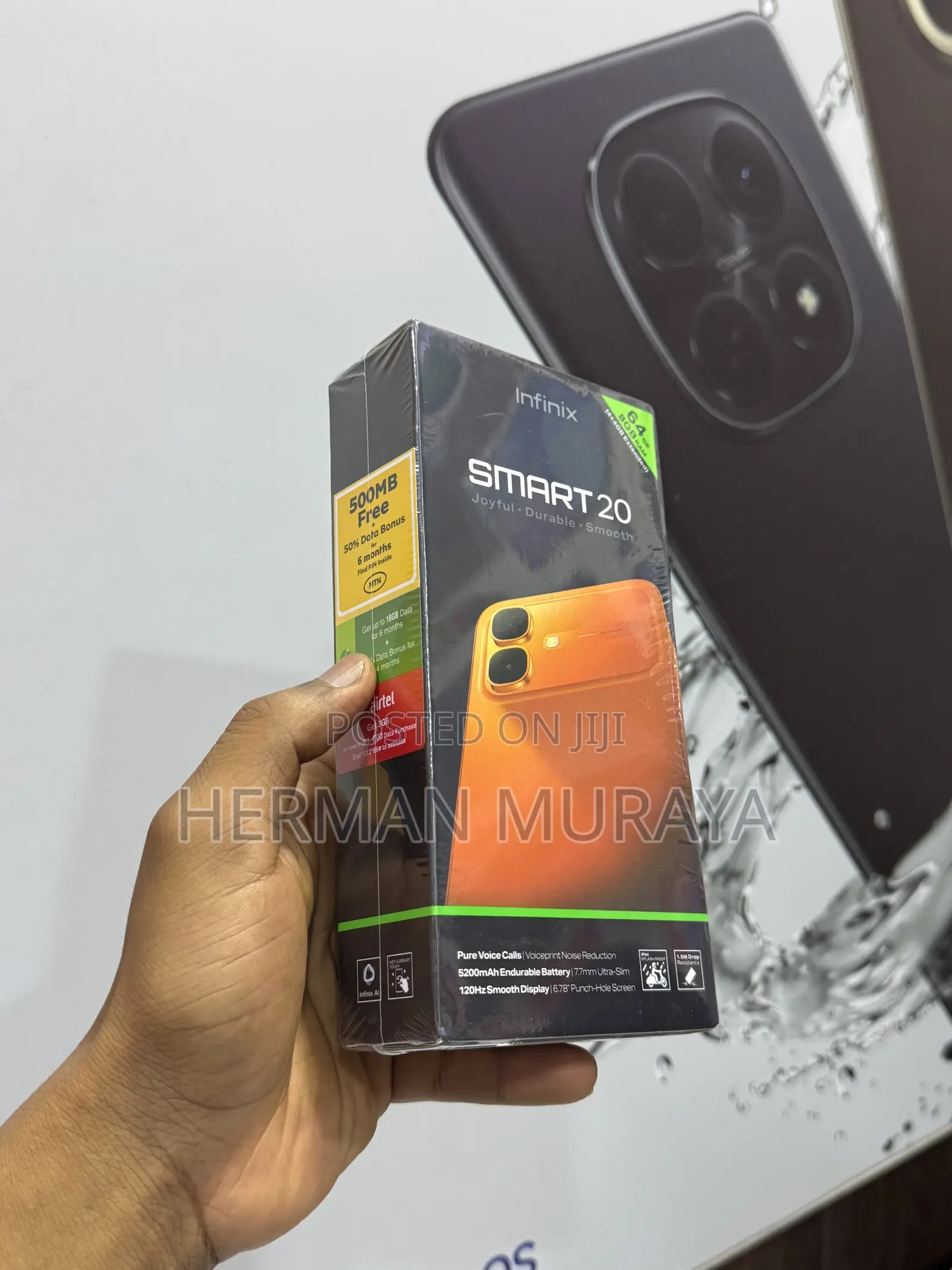 New Infinix Smart 20 128 GB Black