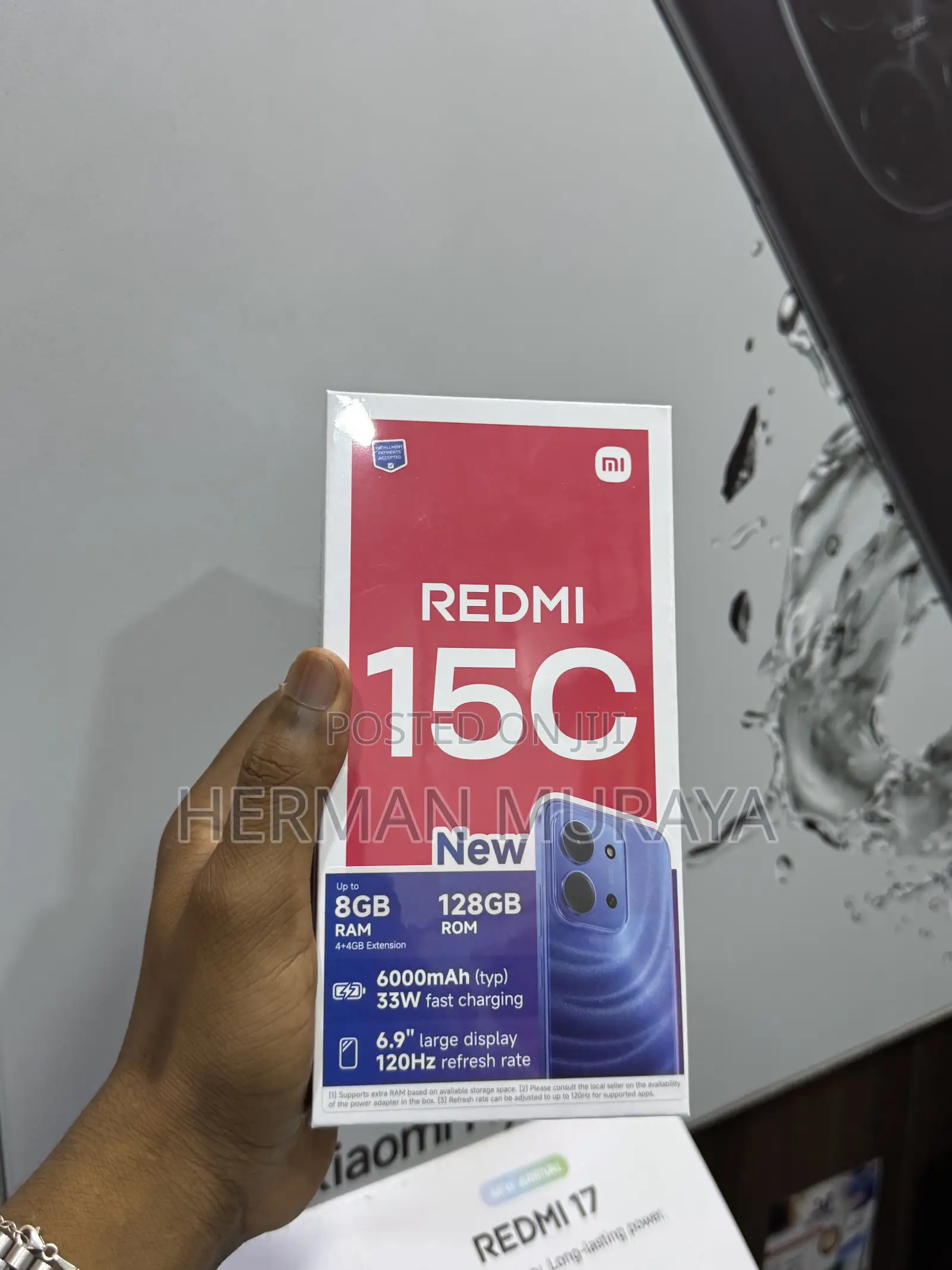 New Xiaomi Redmi 15C 4G 256 GB Blue