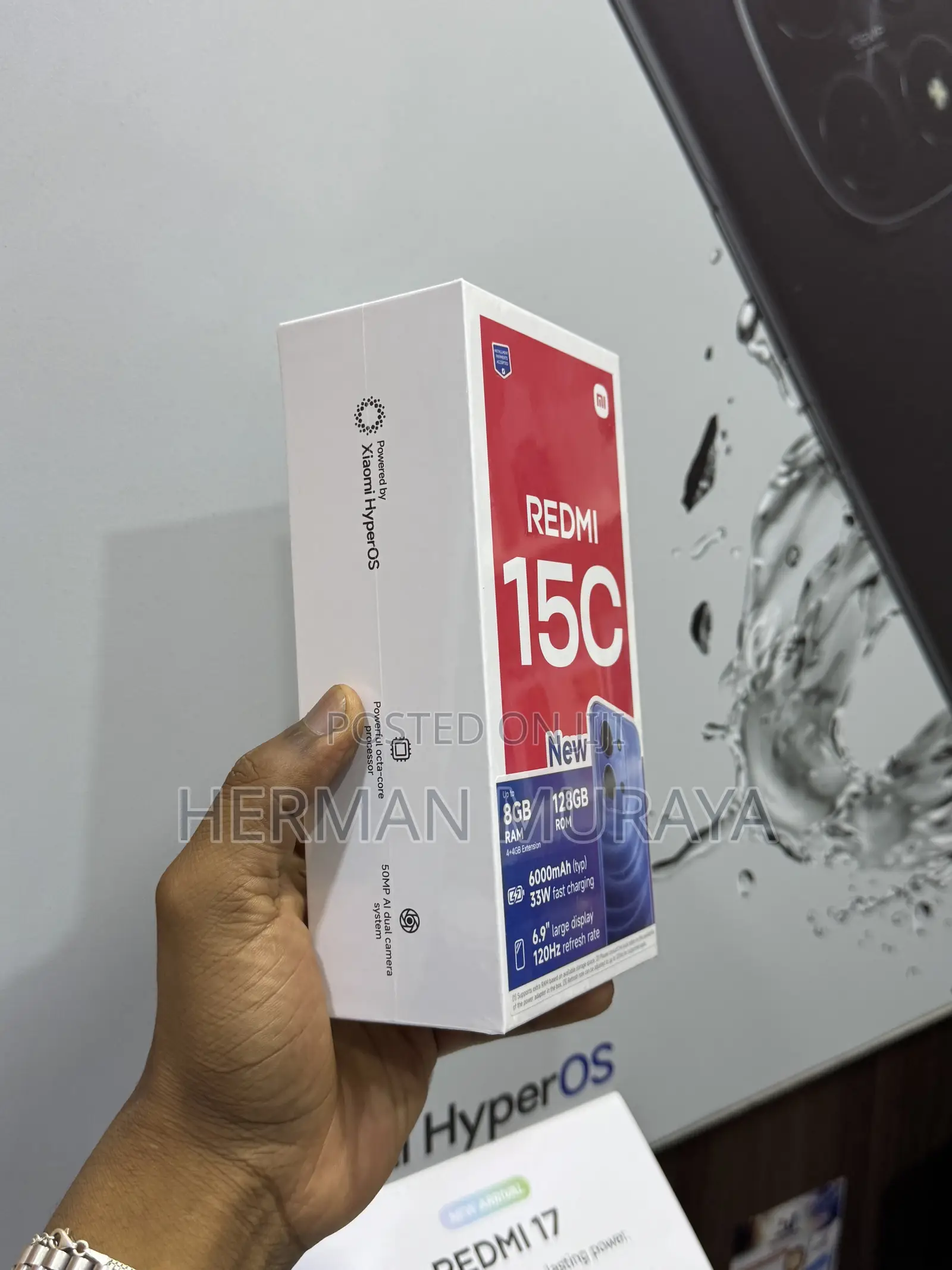 New Xiaomi Redmi 15C 4G 256 GB Blue