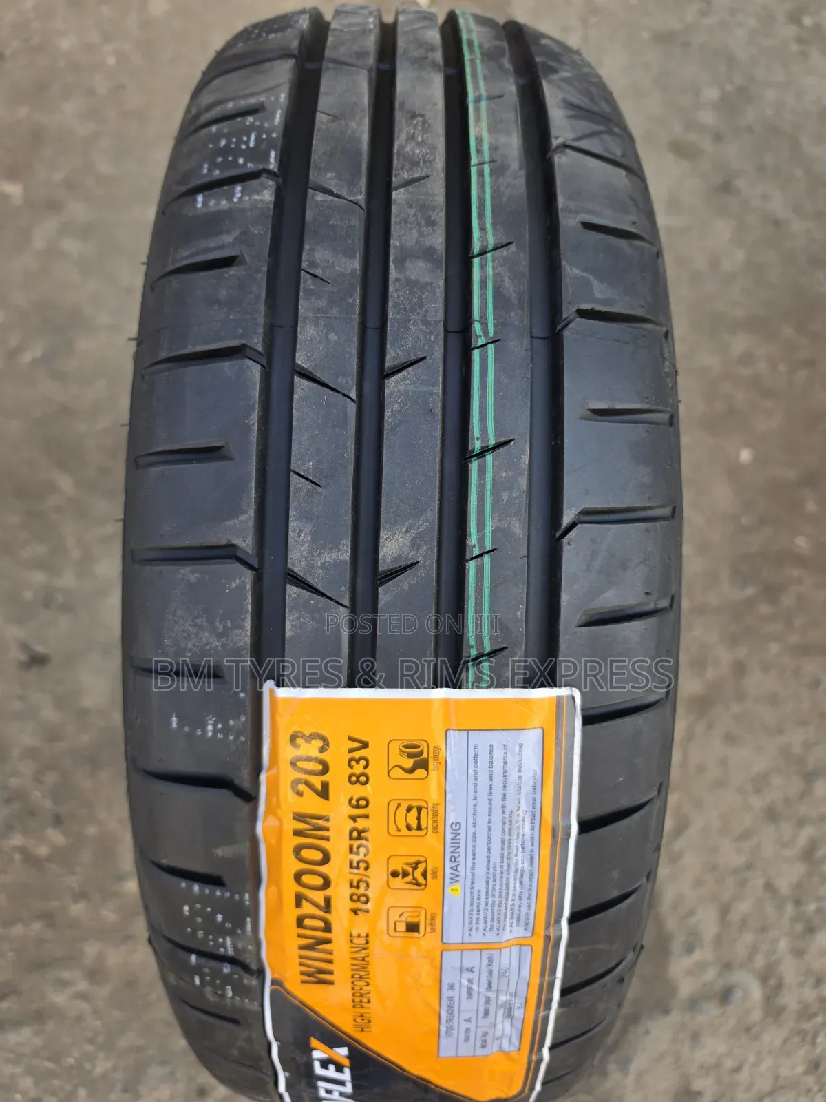 185 /55 R16 Teraflex Tires.