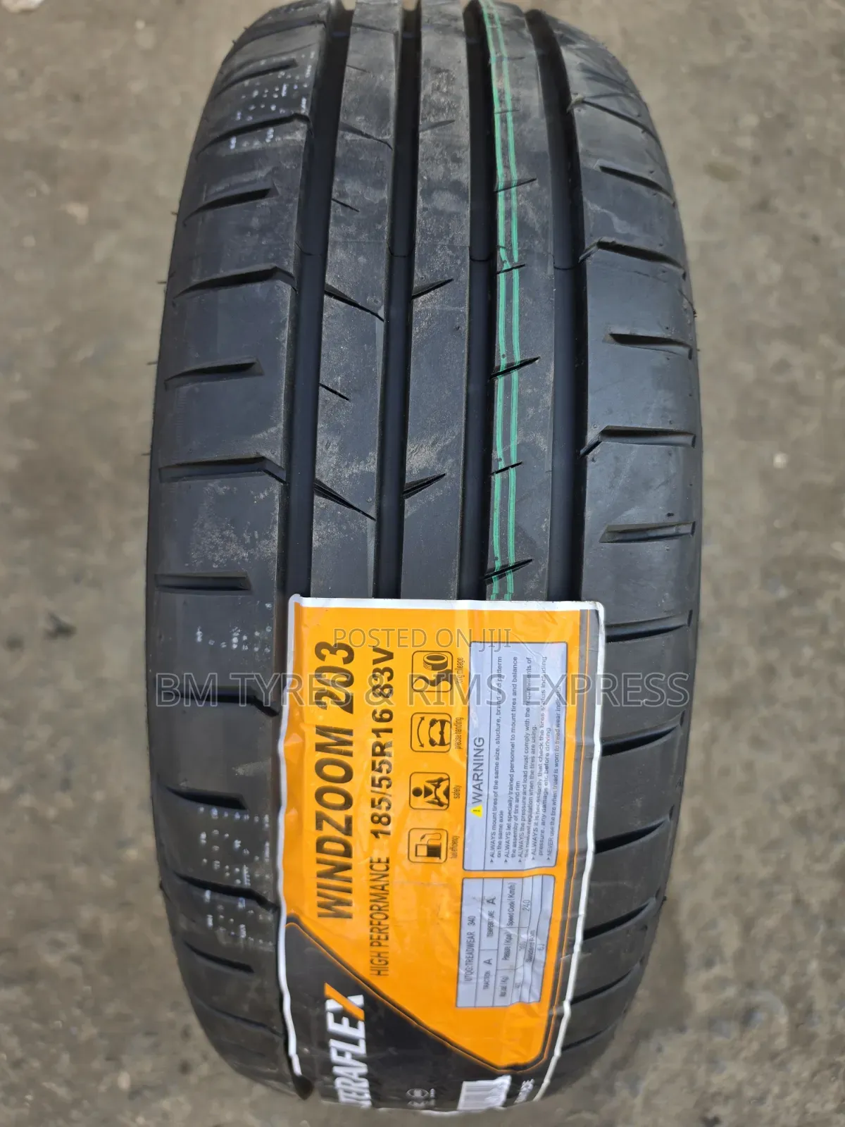 185 /55 R16 Teraflex Tires.