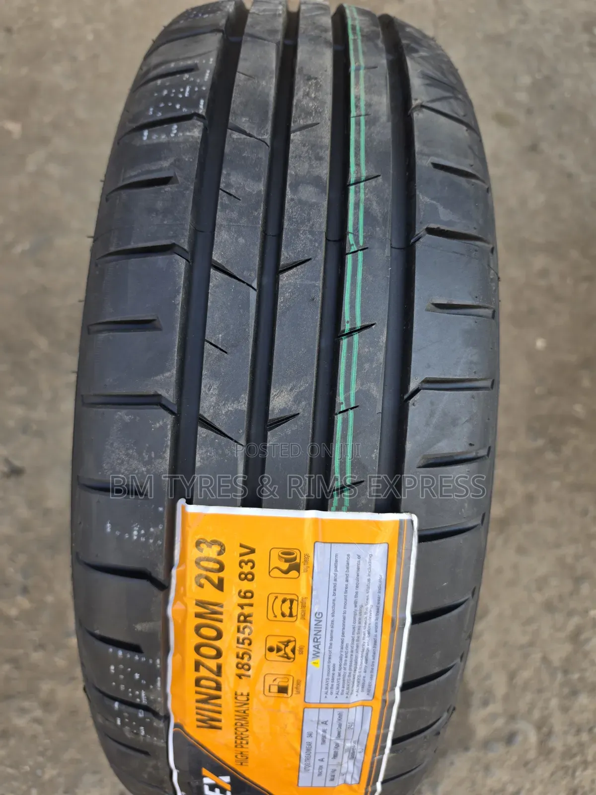 185 /55 R16 Teraflex Tires.