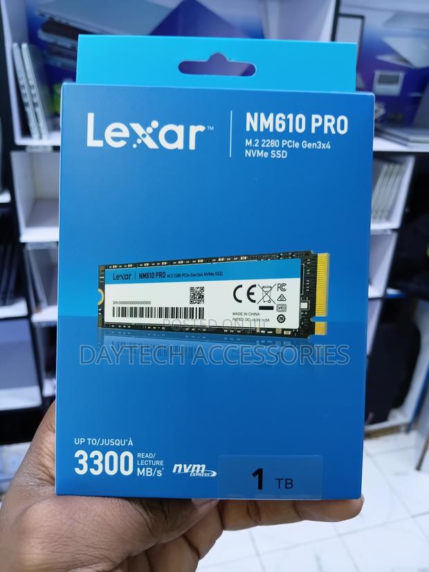 Lexar NM610 PRO 1TB M.2 2280 PCIe Gen3x4 NVMe SSD