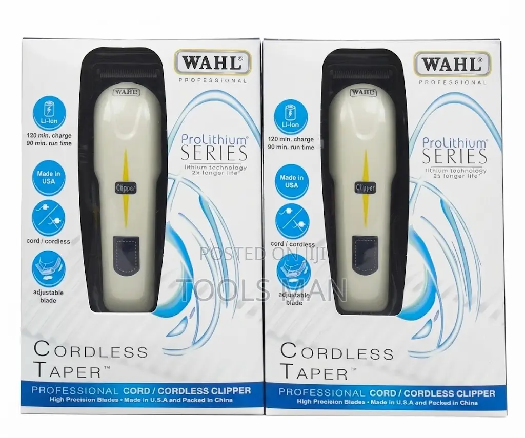 Rechargeable Wahl ProLithium Cordless Super Taper Hair Clipper