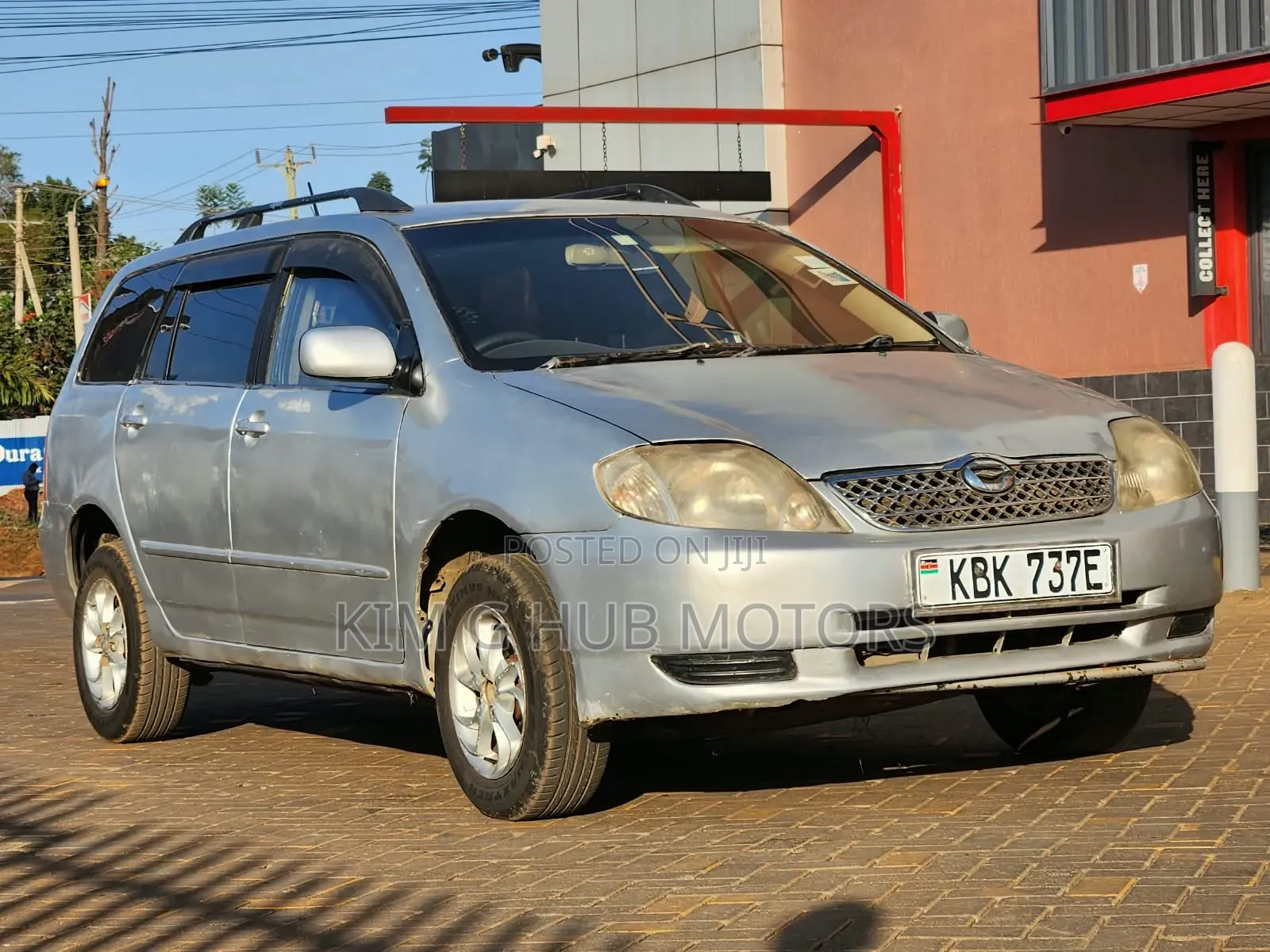 Toyota Corolla Fielder 2003 Silver