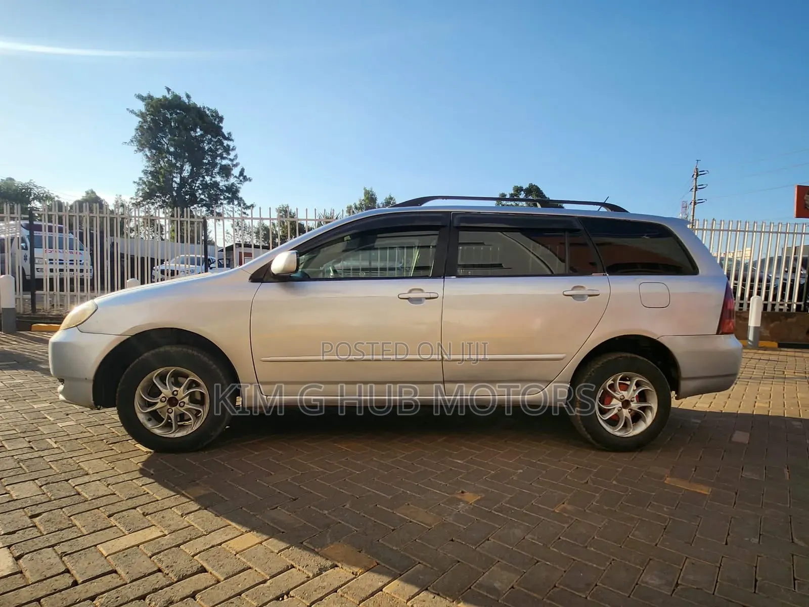 Toyota Corolla Fielder 2003 Silver