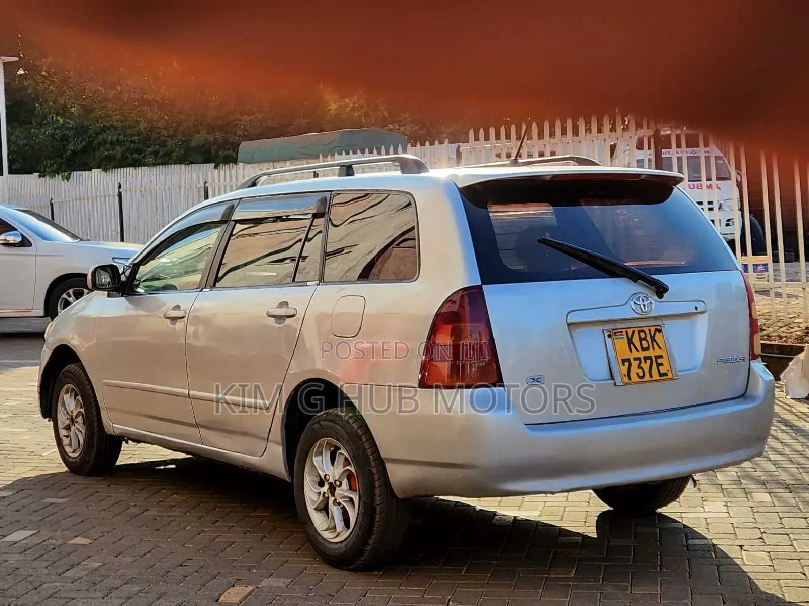 Toyota Corolla Fielder 2003 Silver