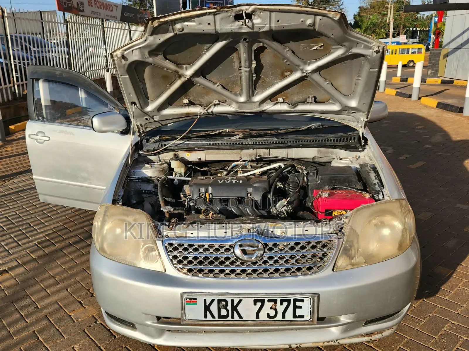 Toyota Corolla Fielder 2003 Silver