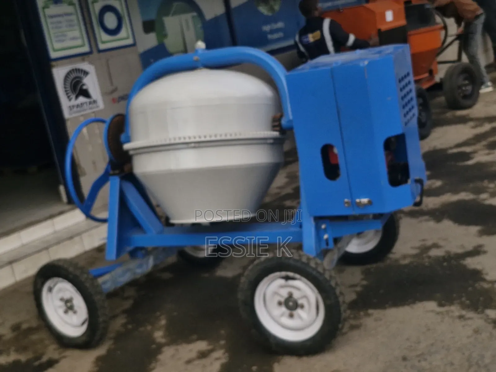 Aico 400L Concrete Mixer - Heavy Duty Brand