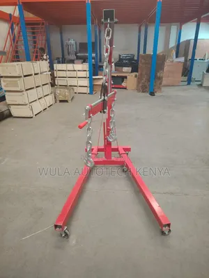 Heavy Duty Foldable and Mobile Workshop Engine Crane Hoist Sunshine