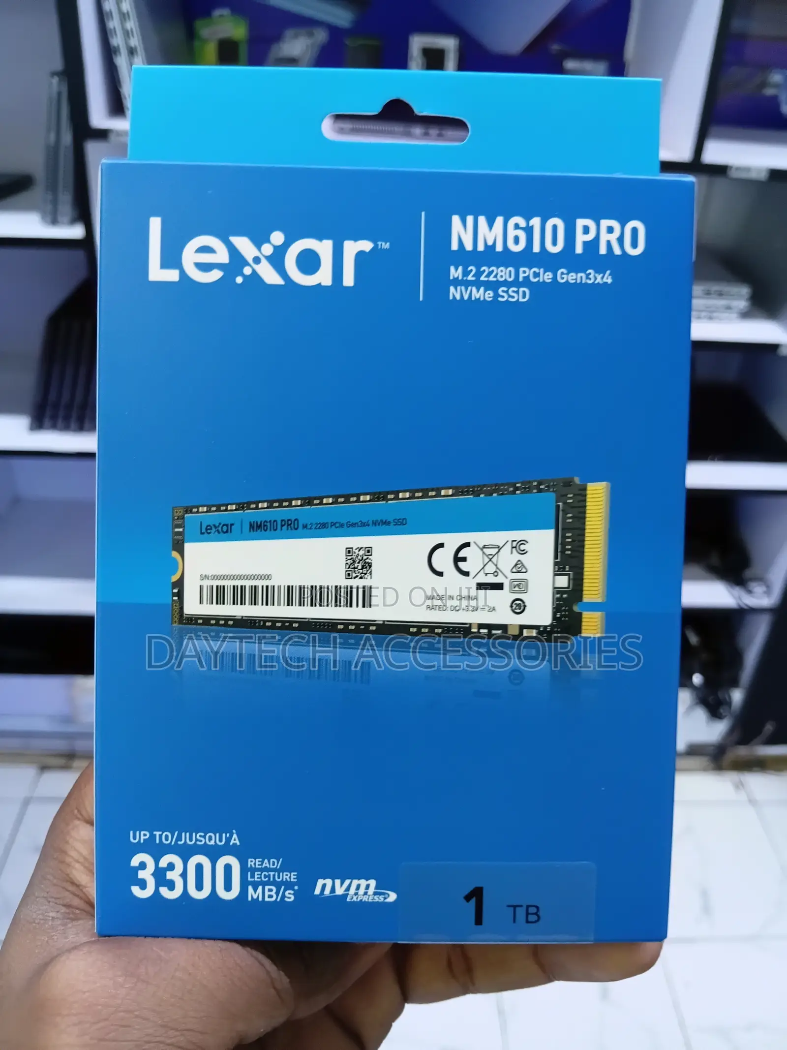 M.2 Lexar Nm610 Pro 1tb Nvme SSD
