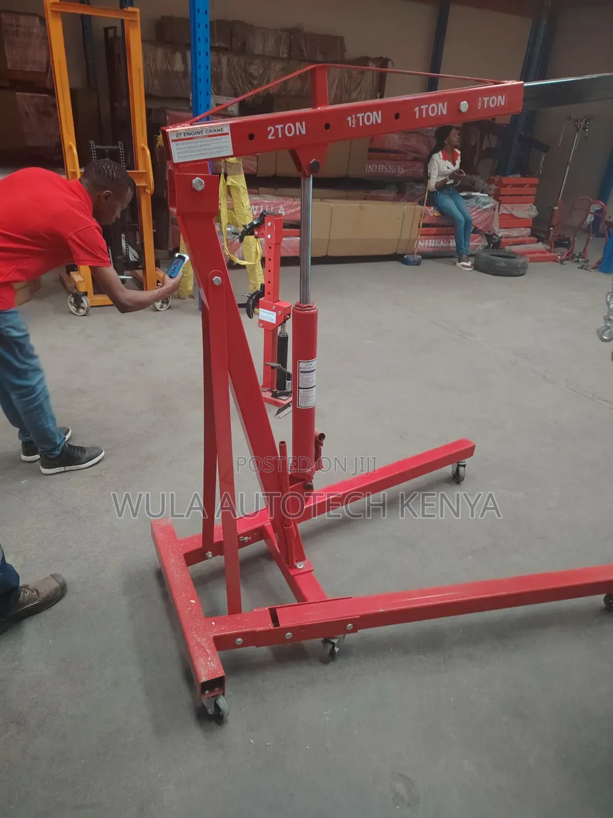 Engine Removal Installation and Lifting Crane Machine Sunshine Italy