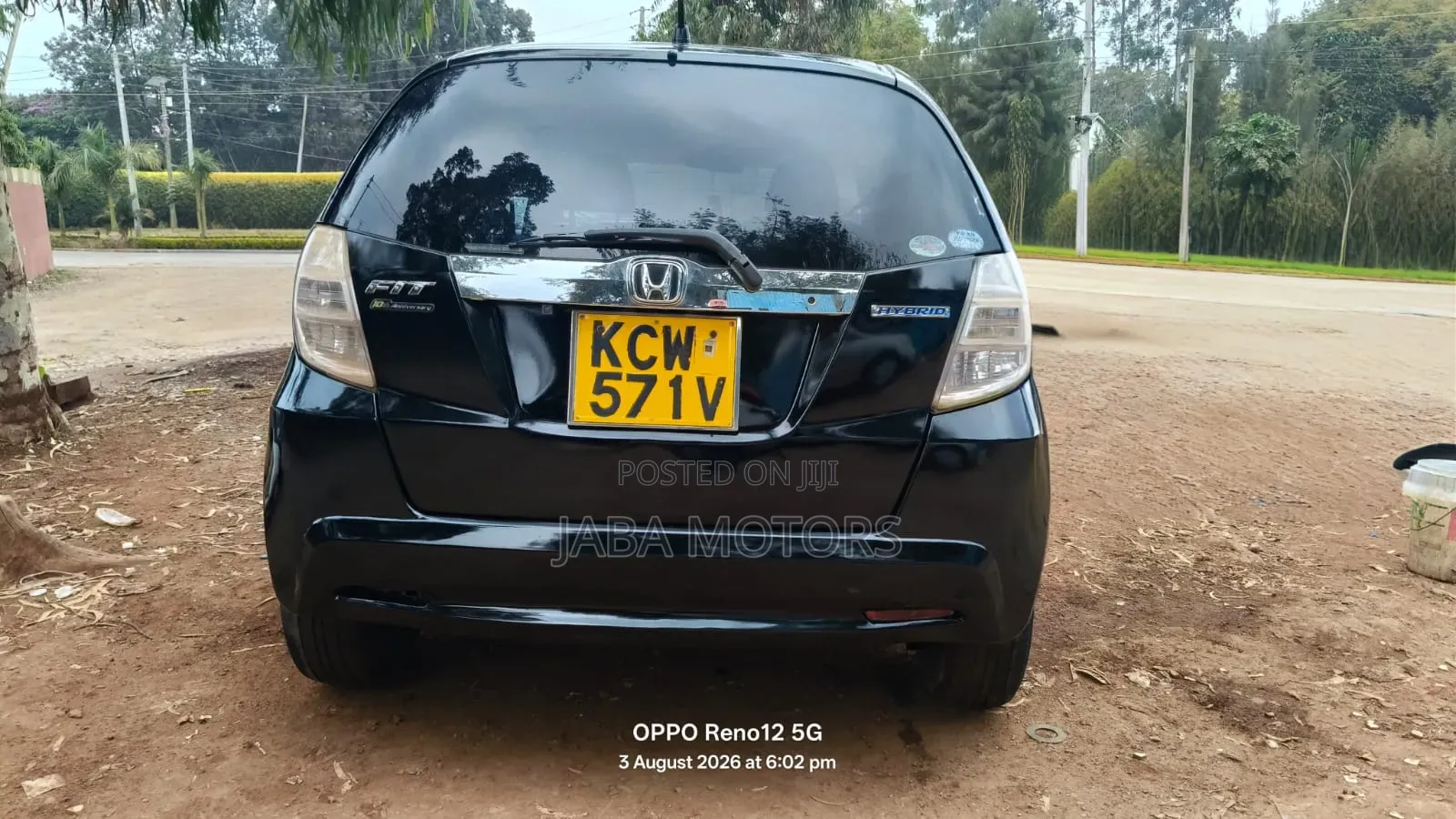 Honda Fit 2012 Black