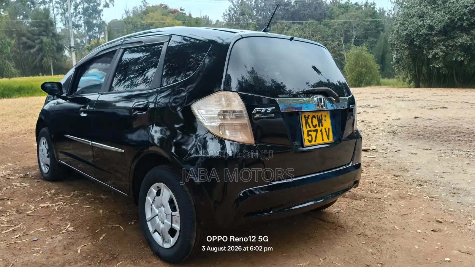 Honda Fit 2012 Black