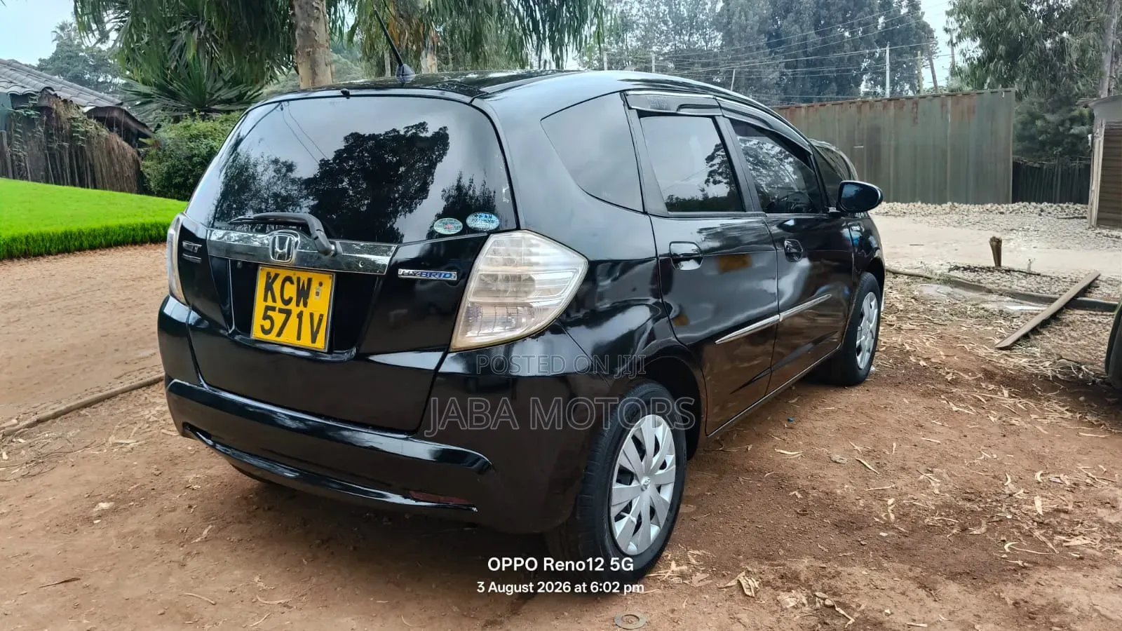 Honda Fit 2012 Black