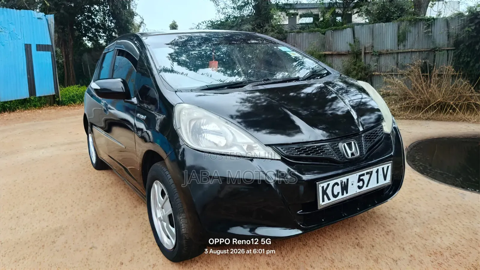 Honda Fit 2012 Black