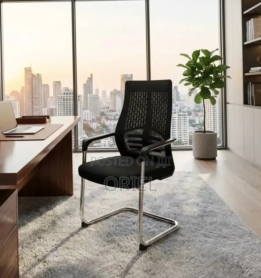 Office Chair : Office Guest Mesh Waiting Chair