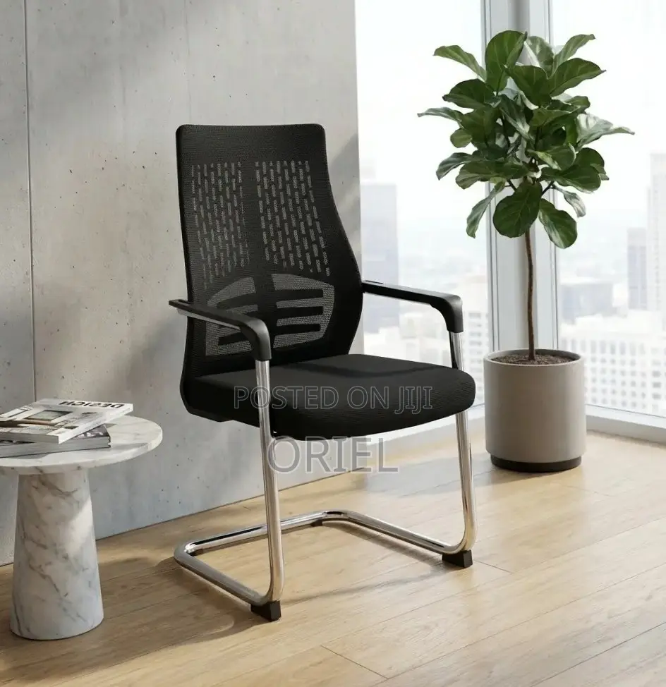Office Chair : Office Guest Mesh Waiting Chair