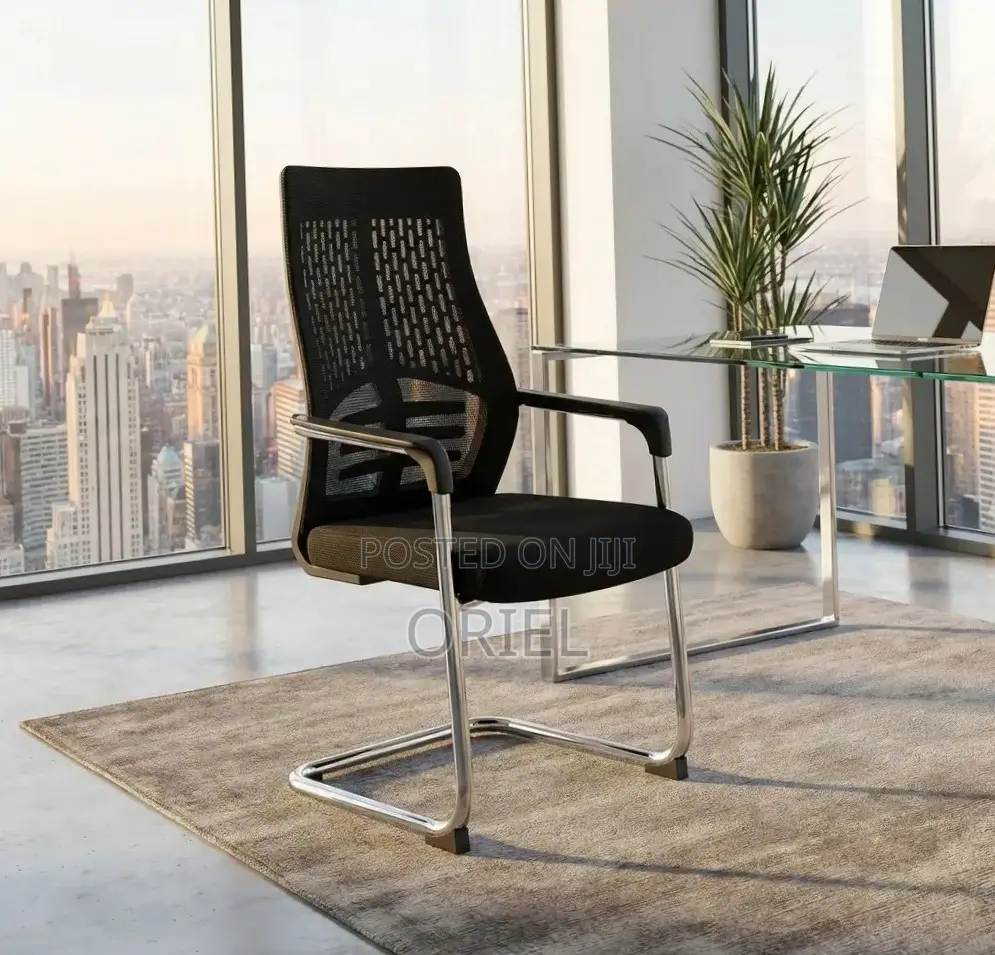 Office Chair : Office Guest Mesh Waiting Chair