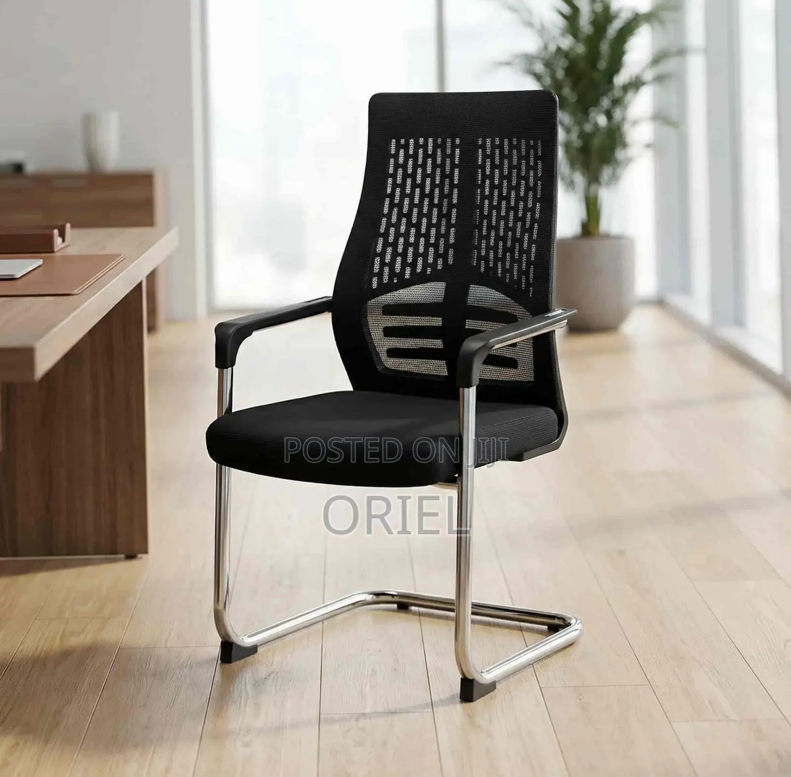 Office Chair : Office Guest Mesh Waiting Chair