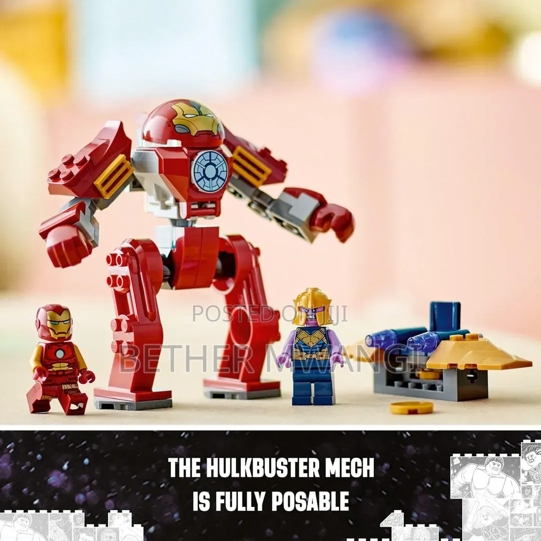 Marvel® Iron Man Hulkbuster vs Thanos
