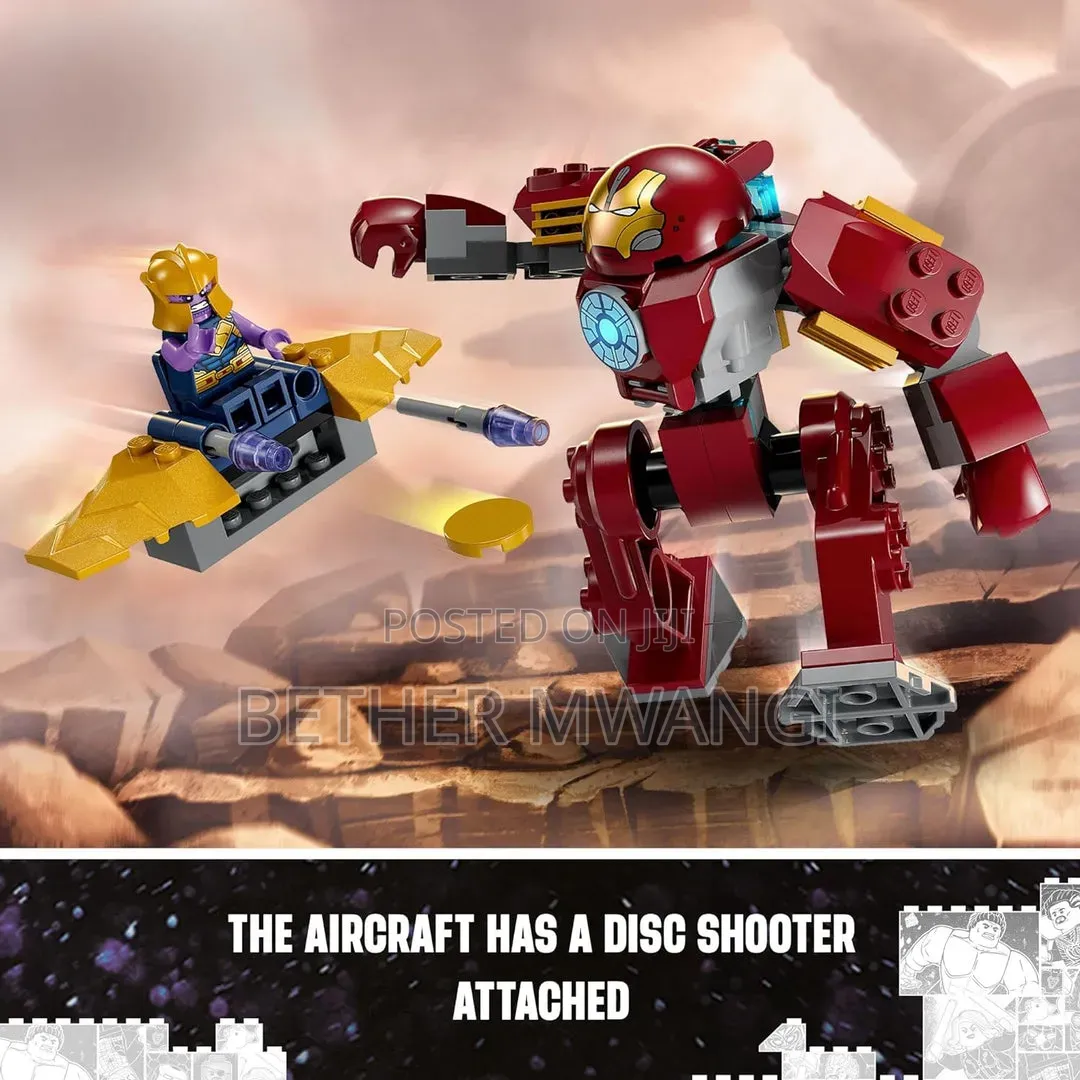 Marvel® Iron Man Hulkbuster vs Thanos