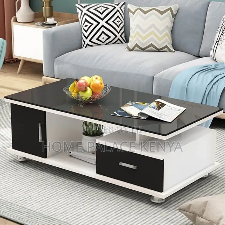 Coffee Table; Premium Modern Center Table With Spacious Storage