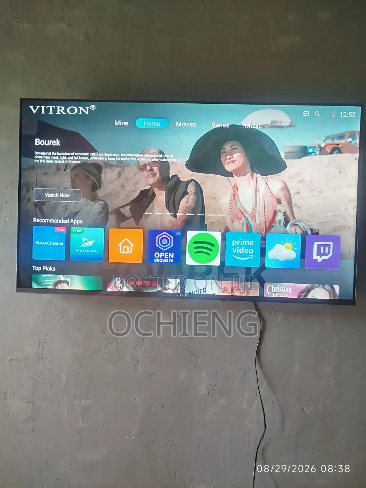 Frameless Vitron 43"