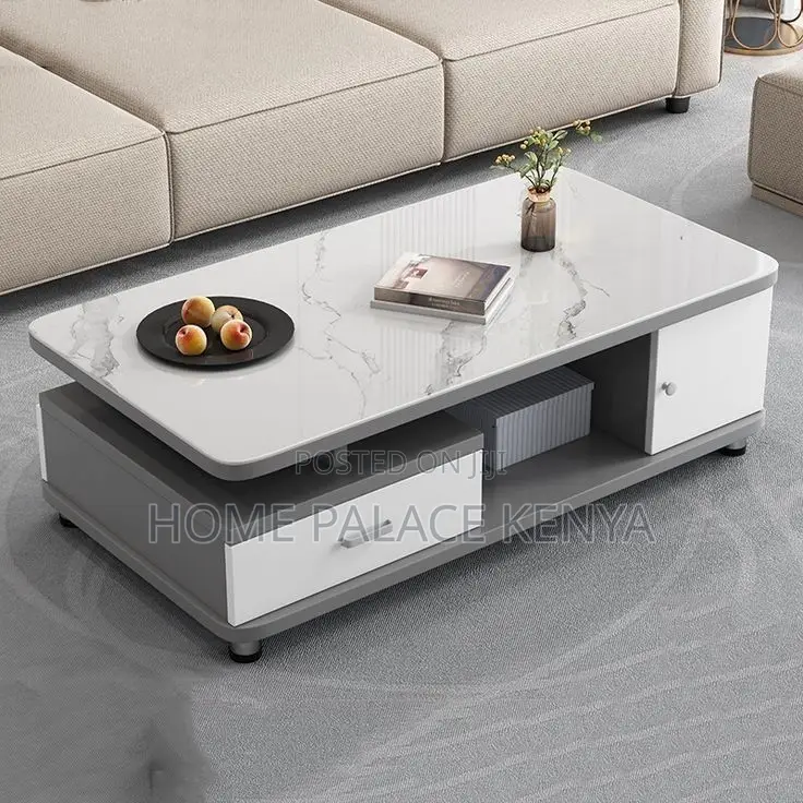Coffee Table; Premium Modern Center Table With Spacious Storage