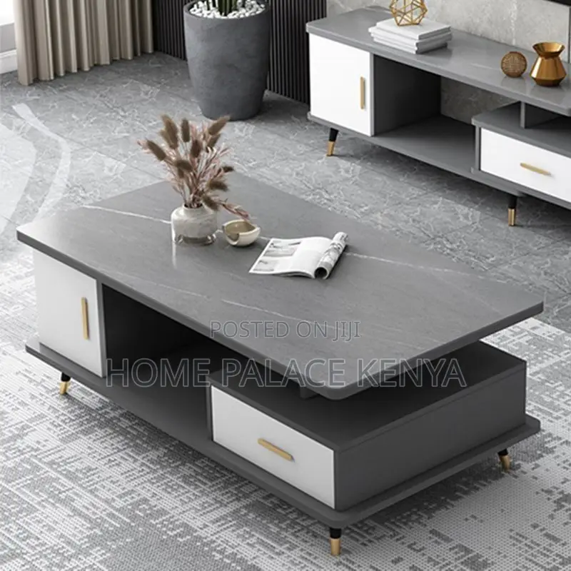 Coffee Table; Premium Modern Center Table With Spacious Storage