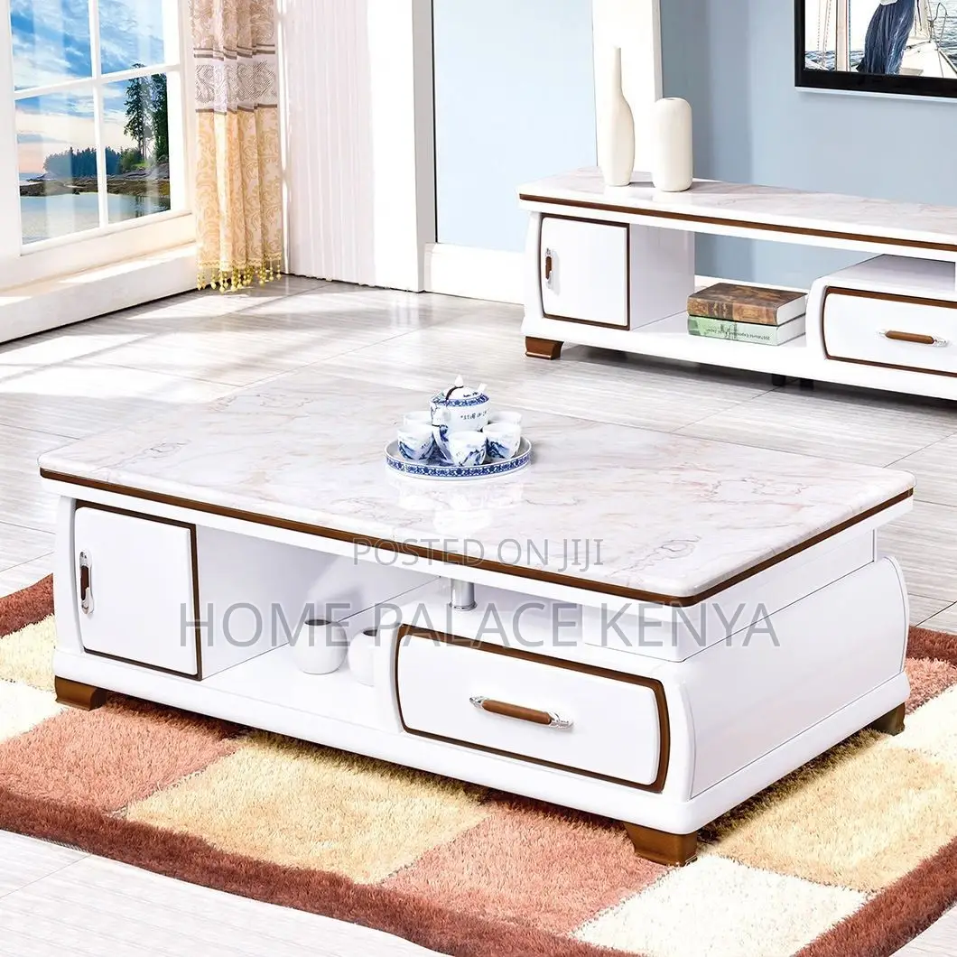 Coffee Table; Premium Modern Center Table With Spacious Storage