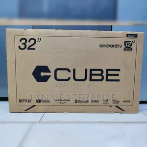 Cube 32" Inches Android TV With 1Year Warranty