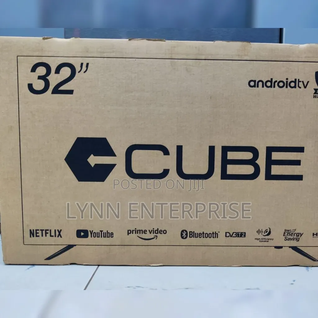 Cube 32" Inches Android TV With 1Year Warranty