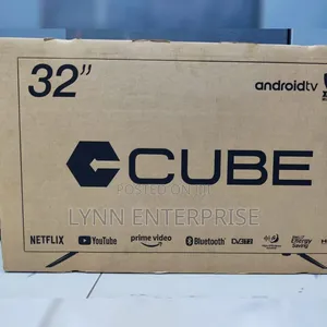 Cube 32" Inches Android TV With 1Year Warranty