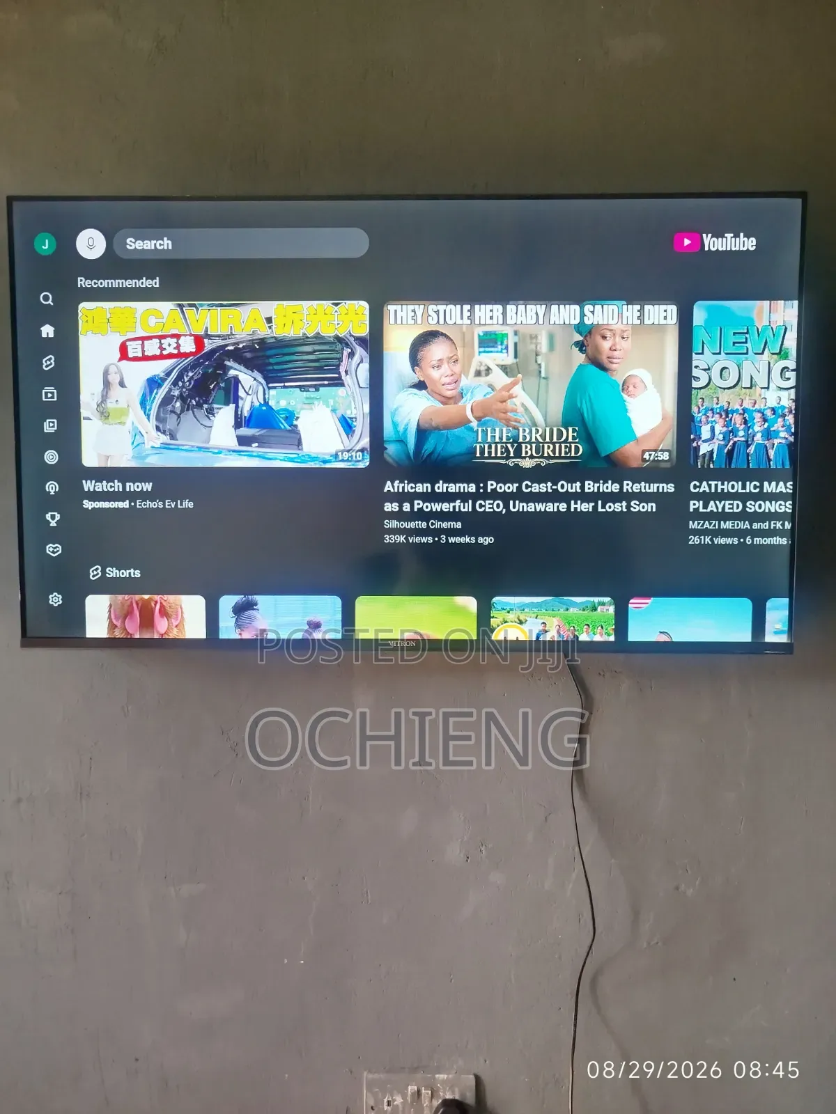 Frameless Vitron 43"